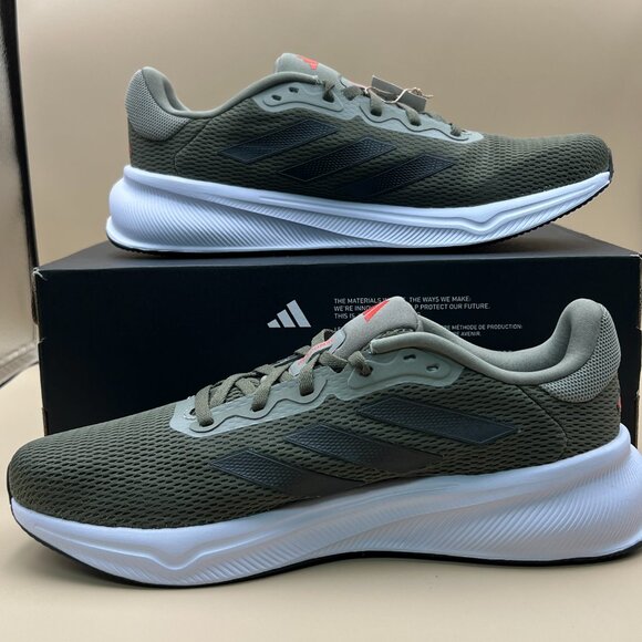 Adidas Response Running Shoes Men's Size 10.5 & 8.5 Olive Strata - Picture 10 of 15